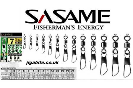 Power Swivel - Sasame - 210-B - Link Swivel -  Fishing Jigs