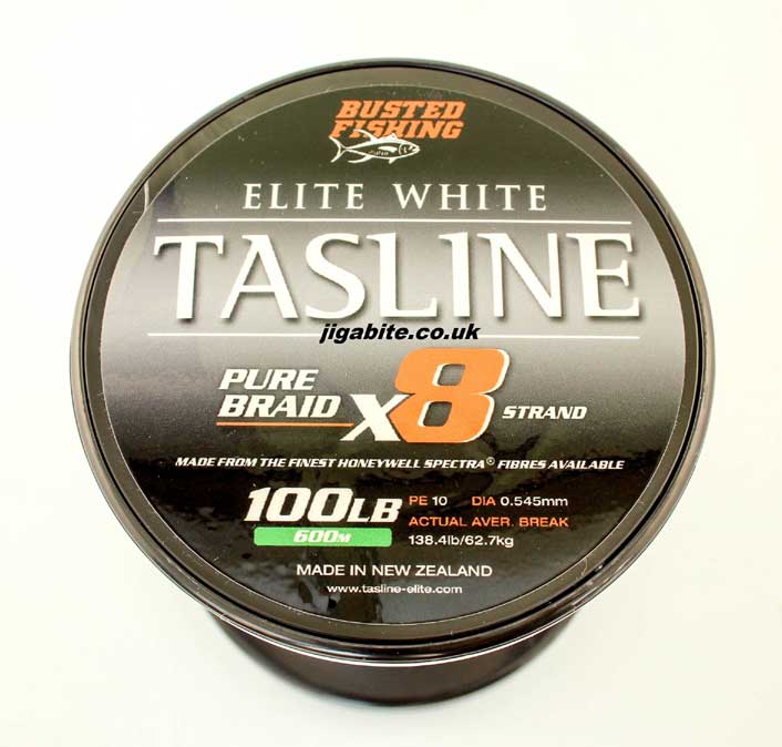 Tasline Elite White X8 Braid