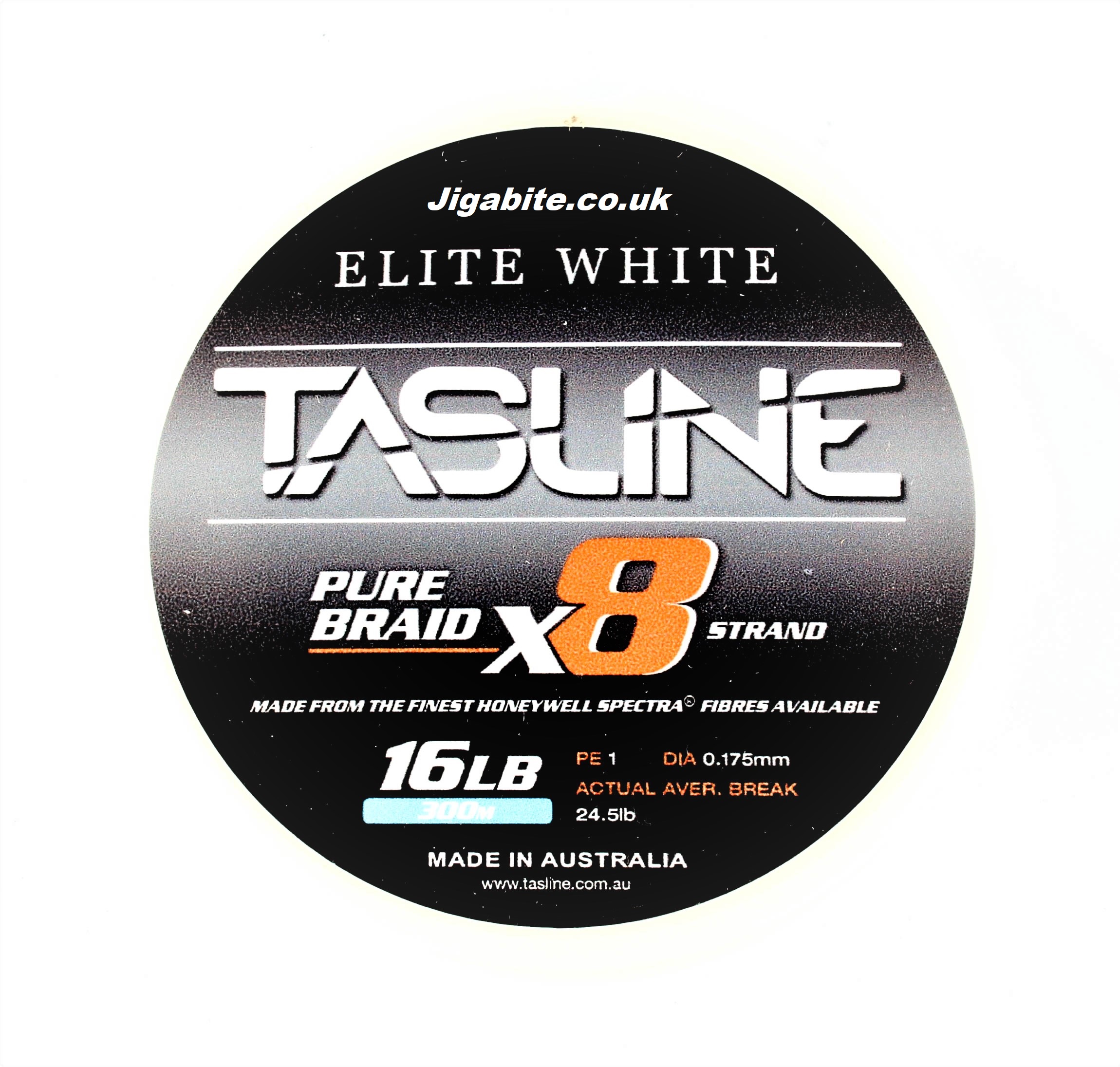 TASLINE Elite White X8 Pure Braid 100% Australian Made Braided Line