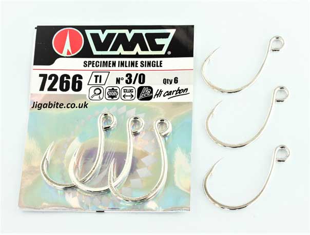 Inline Single Jig Hook - VMC 7266 - Three Pack, Clarkspoon